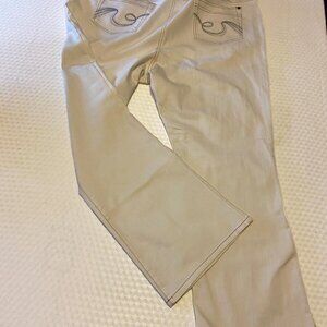 Women's Jeans, White, Denim & Company, Size 24